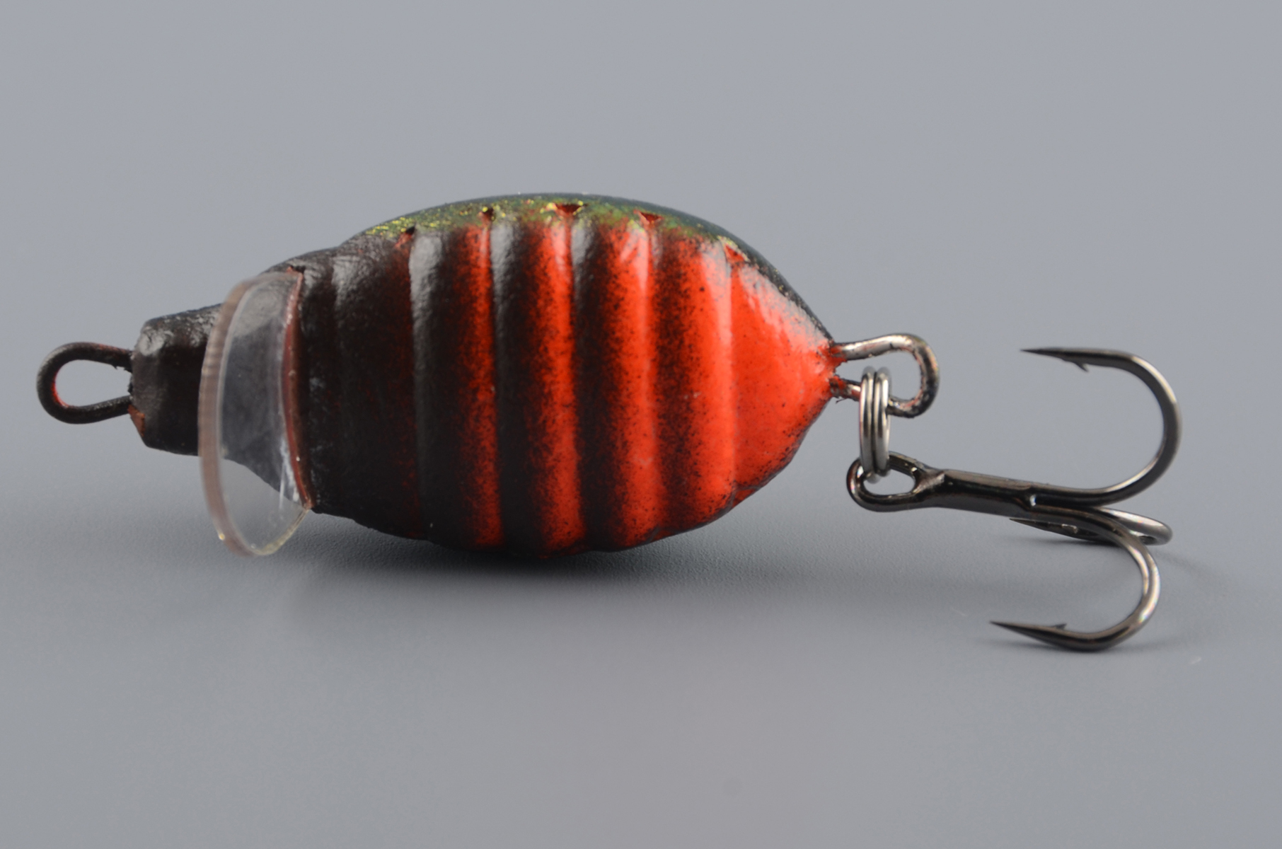 Воблер Белоречье Кренк Жук 3D 2гр тройник №10, цв. 2401