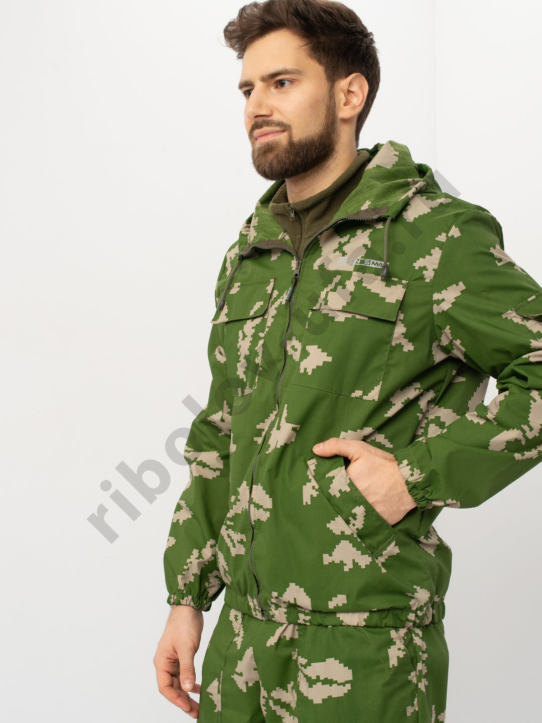 Костюм Huntsman Стрелок Цв. Камуфляж Березка Ткань Смесовая ТС  р. 44-46