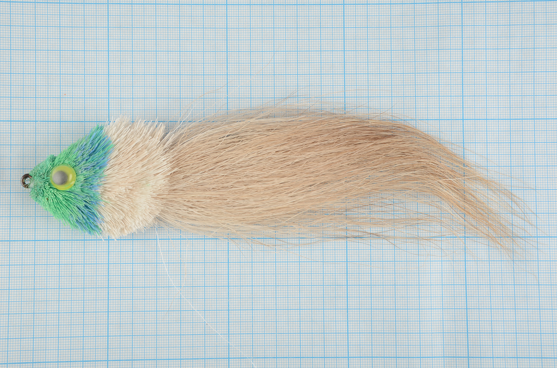 Стример Стримера НН Щука на винной пробке, таймень, кр 12/0, 200мм, Олень (бактейл), перья цв. 45