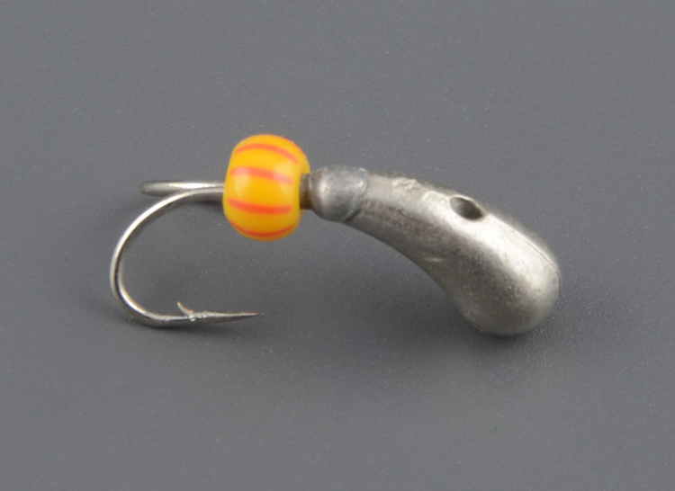 Мормышка Мир Вольфрама Коза Уралка (никель) д. 3 мм