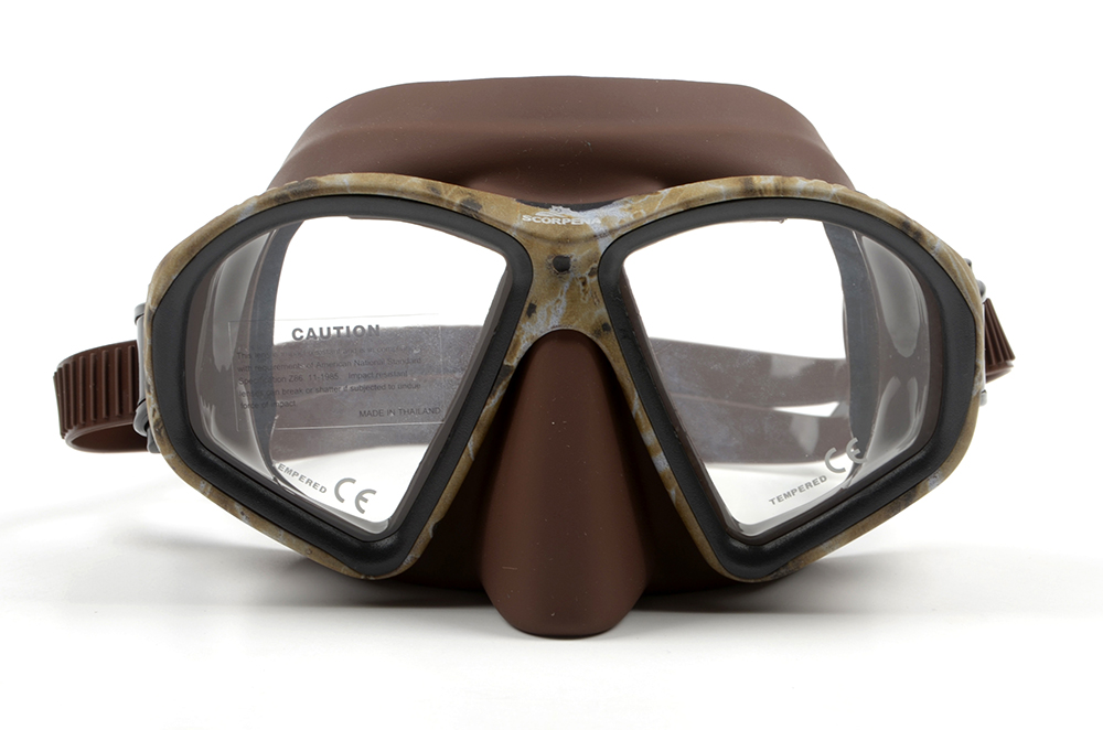 Маска Scorpena M коричневая