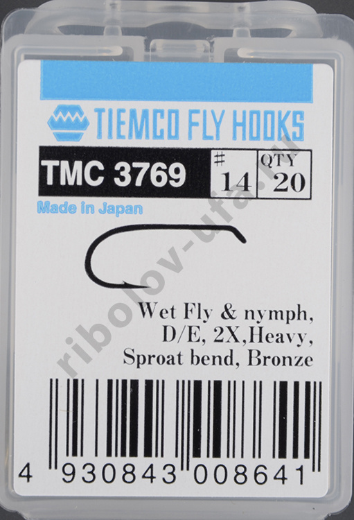 Крючки Tiemco TMC3769 #14 (20 шт)