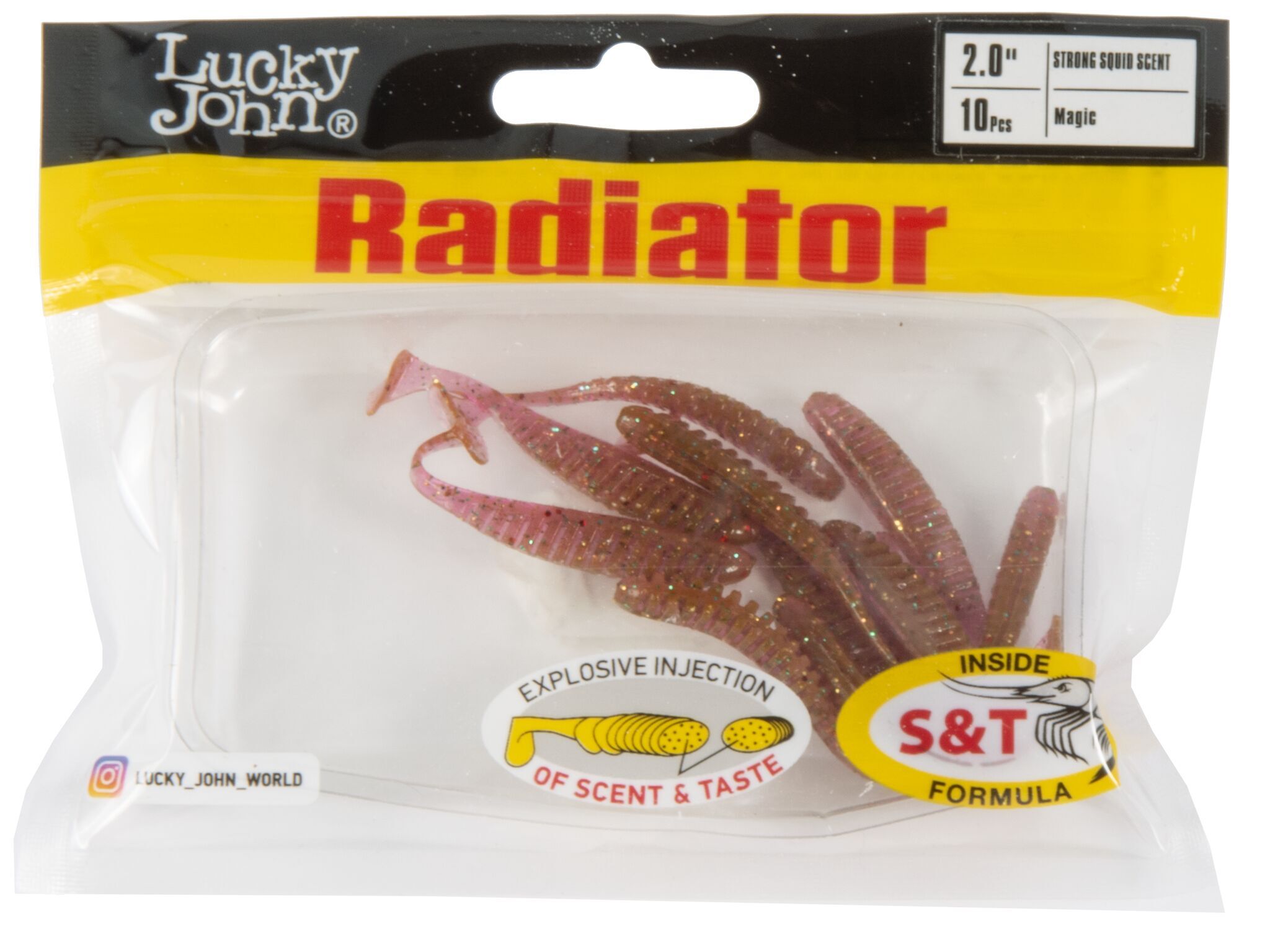 Силиконовая приманка Lucky John Radiator 2.0in 5см /S14