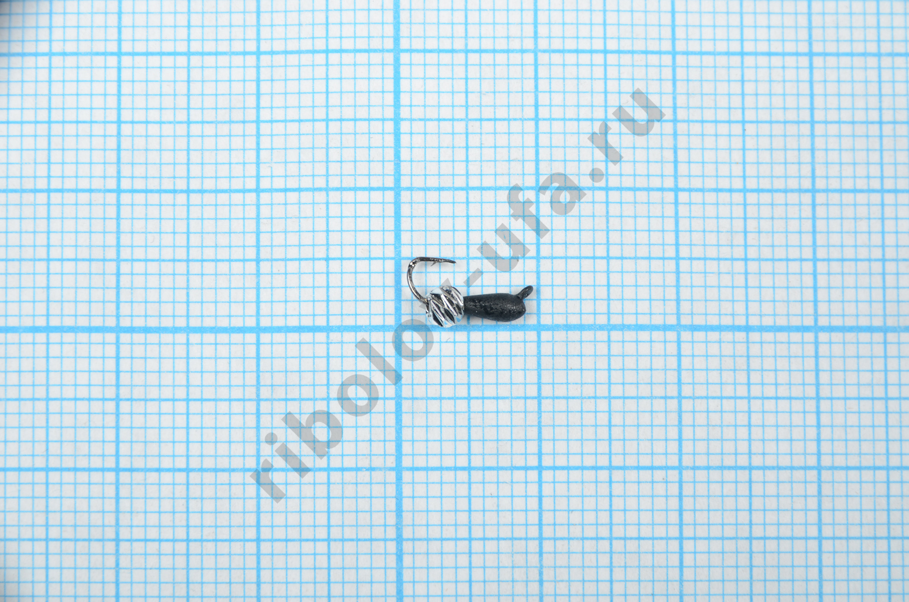 Мормышка Владимирский вольфрам Микроб с латунным шариком зефир серебро 1,5мм 0,2гр