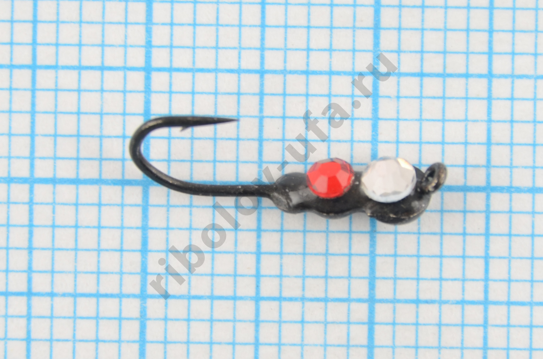 Мормышка вольфрам Bravo Fishing Муравей с ушком и Swarovski 3 мм 0,30гр Bn