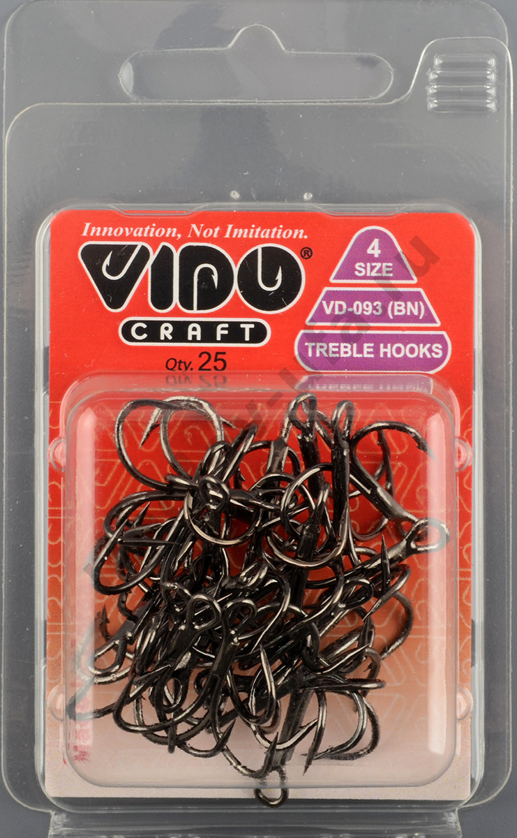 Крючок-тройник Vido VD-093 № 4