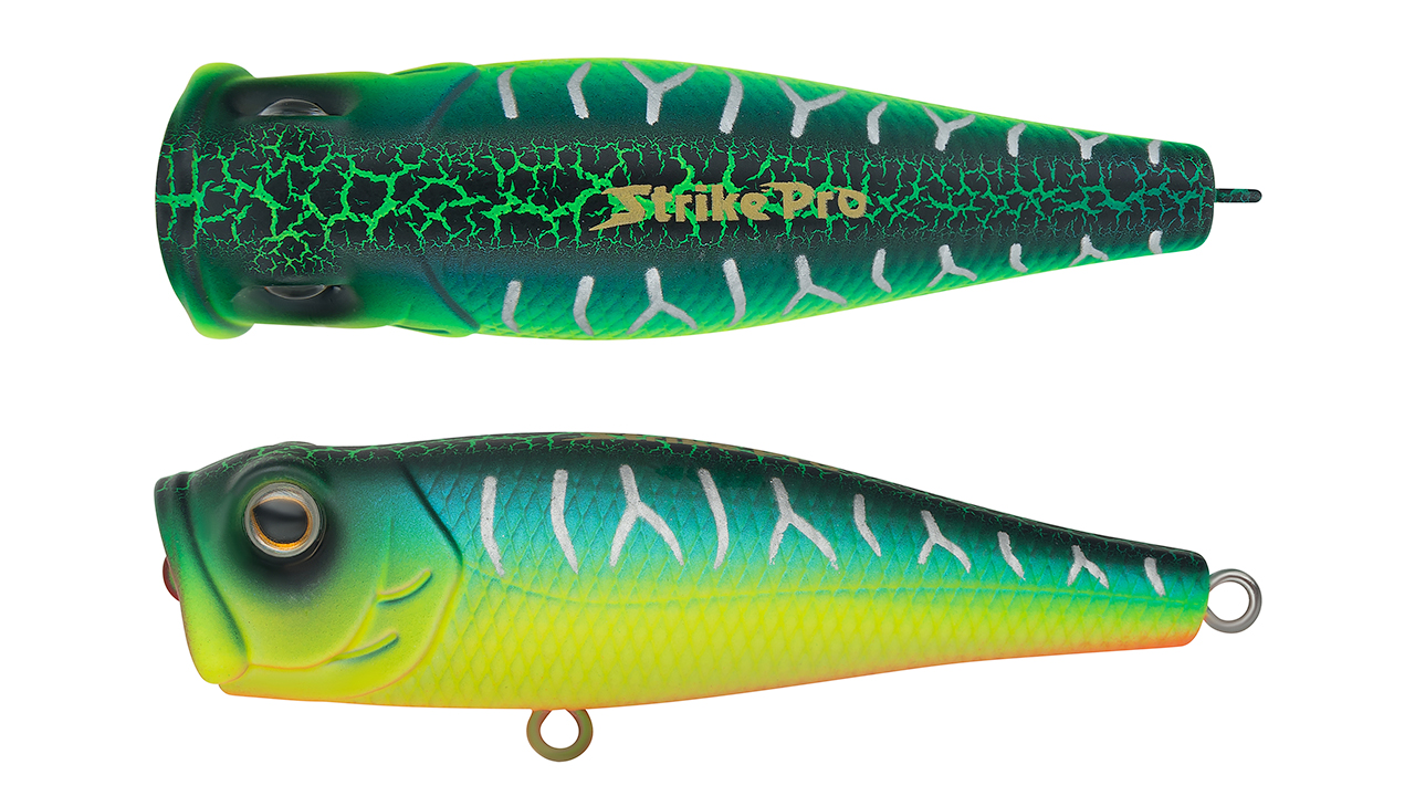 Поппер Strike Pro Bubble Pop 65, плав.,8гр.,кр.VMC EG-046#A223S-RP