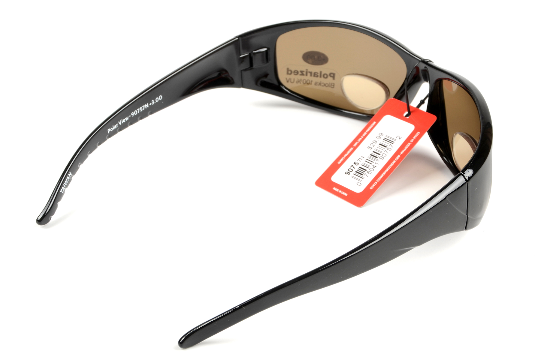 Очки с диоприйным сектором Fe Polar View Black/Brown +3.00