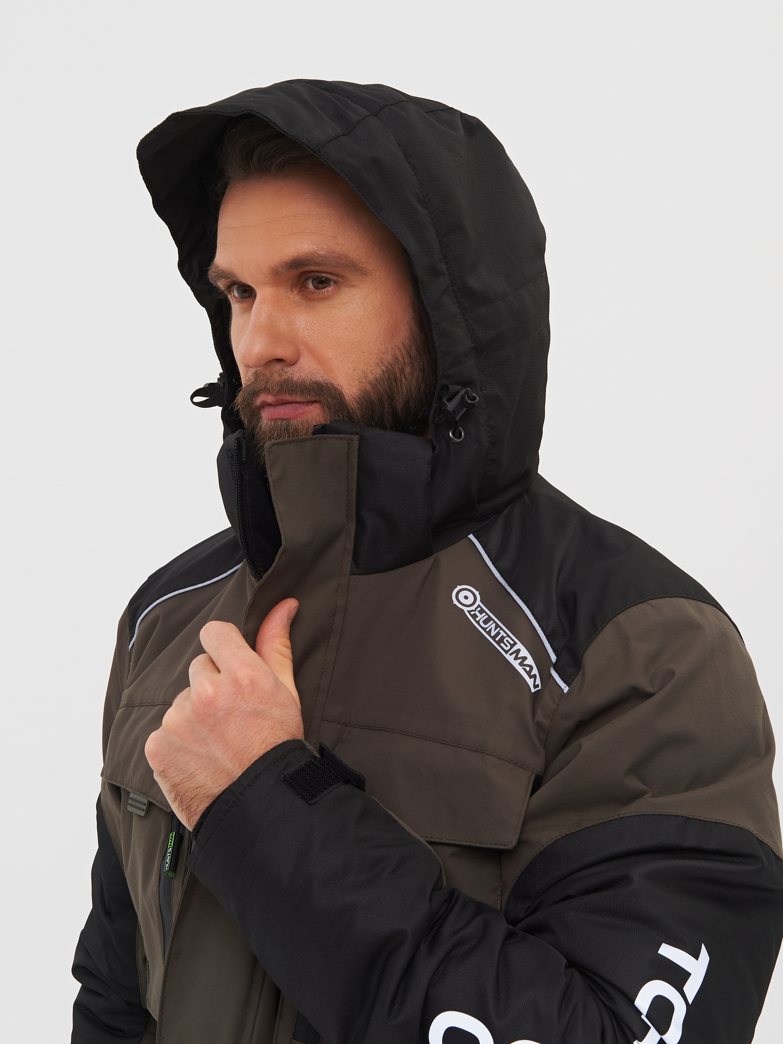 Костюм демисезонный Huntsman Торнадо (до -15 С) цв. Хаки, тк. Breathable р. 56-58 рост 170-176