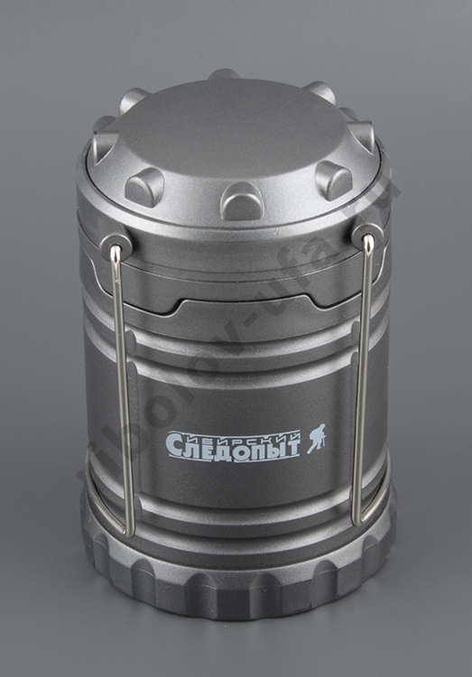 Фонарь кемпинговый Сибирский следопыт Маяк складной 3xAA K09