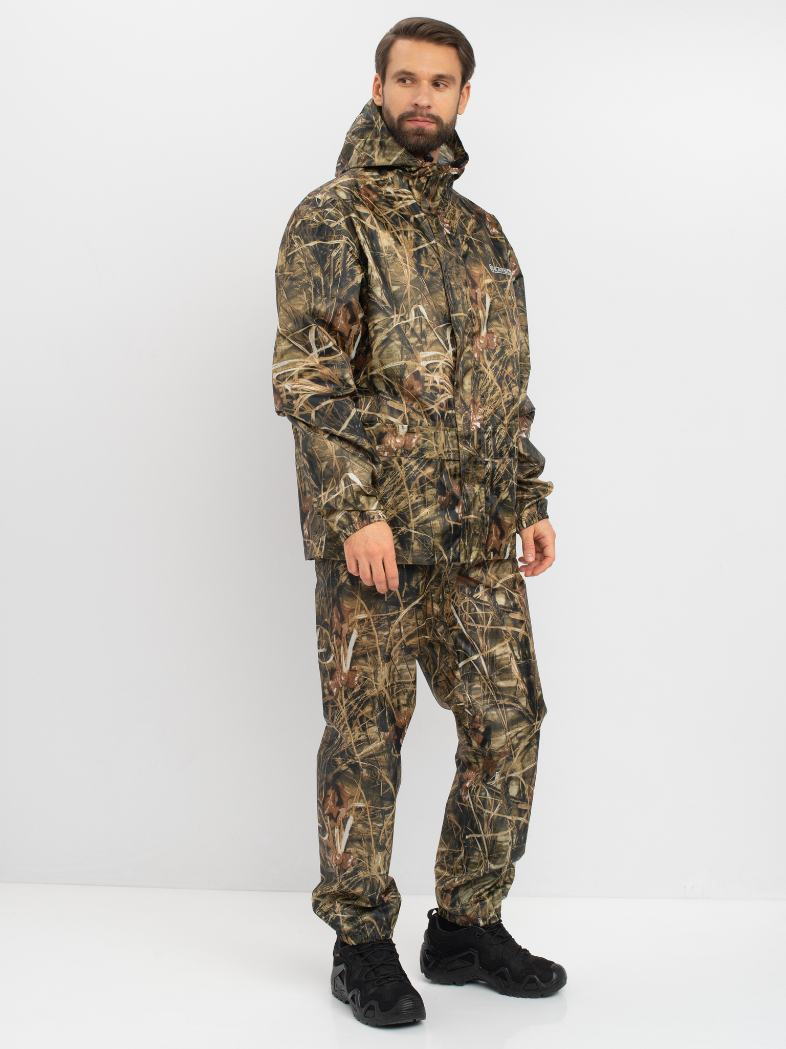 Костюм Huntsman Склон-2 (ВВЗ 3000мм) цв.Камыш тк.Таффета р. 60-62, рост 188