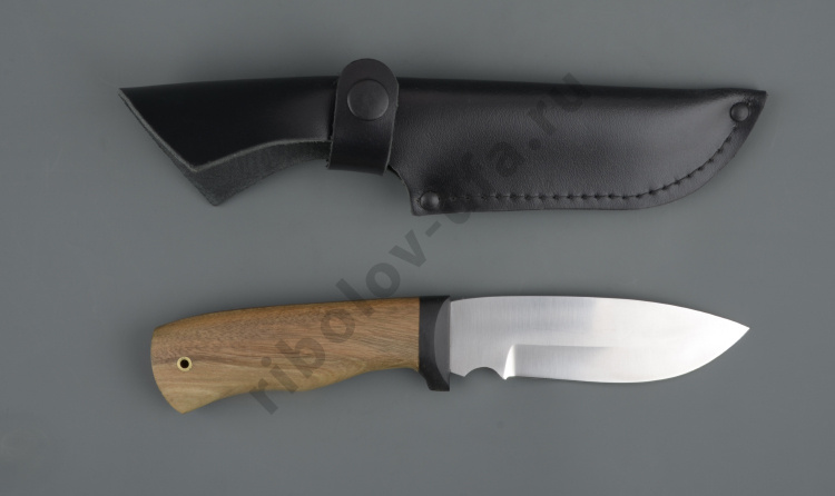 Нож упрощ. Альпинист 1У, кованая нерж.сталь,(ручная работа) 