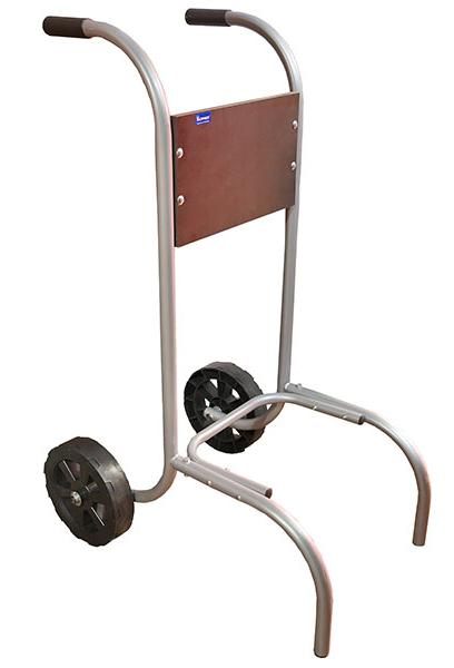 Подставка-тележка для мотора до 60кг, в разобранном виде  д.90см, ш.40см, в.20 см Патриот