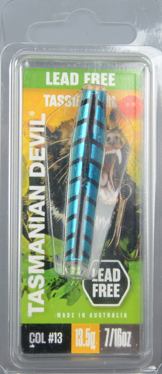 Блесна Wigston Lures Tasmanian Devil Lead Free 13гр #13 Predator LF