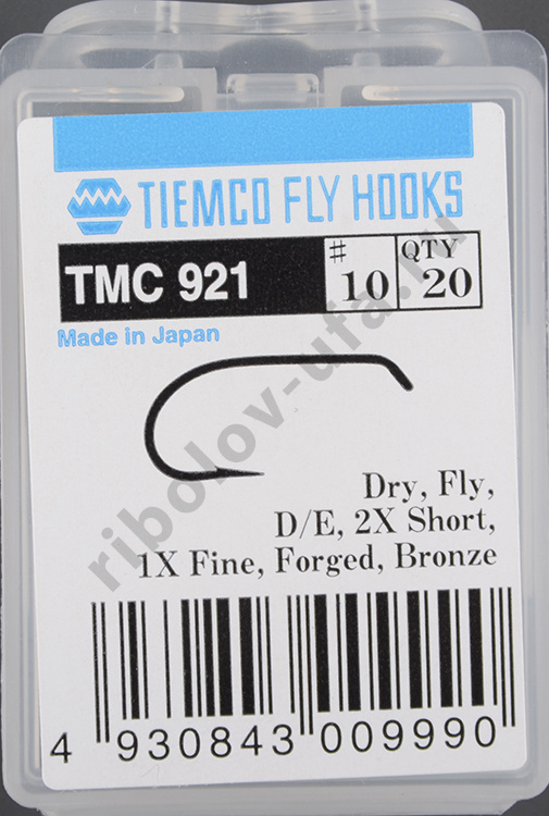 Крючки Tiemco TMC921 #10 (20 шт)