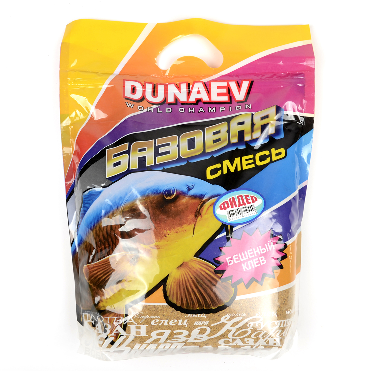 Прикормка Dunaev Базовая смесь Фидер (2,5 кг) 