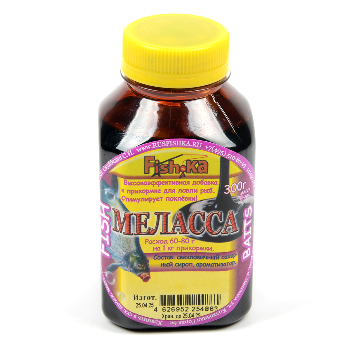 Меласса Fish.ka 300г Чеснок