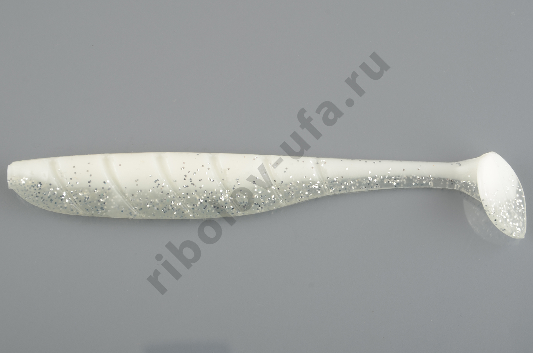 Силиконовая приманка Fishing Style Rumba 5,5 in 140мм # 031 White Silver