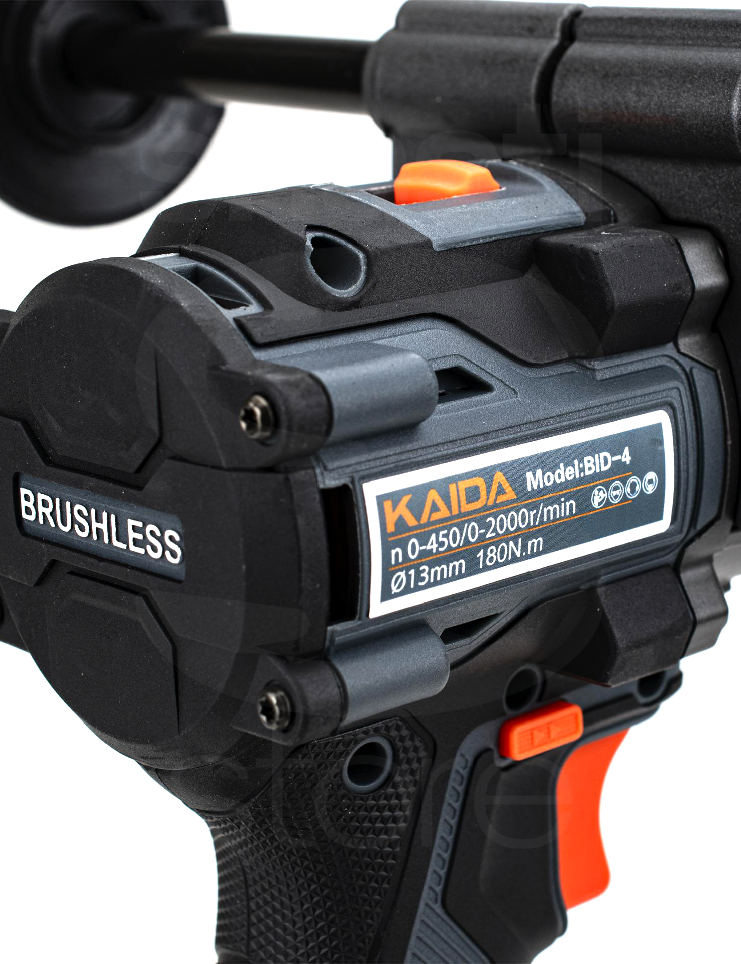 Шуруповерт-электробур Kaida 21V 8A 180NM (в кейсе) BID-4 Anti-Kickback 