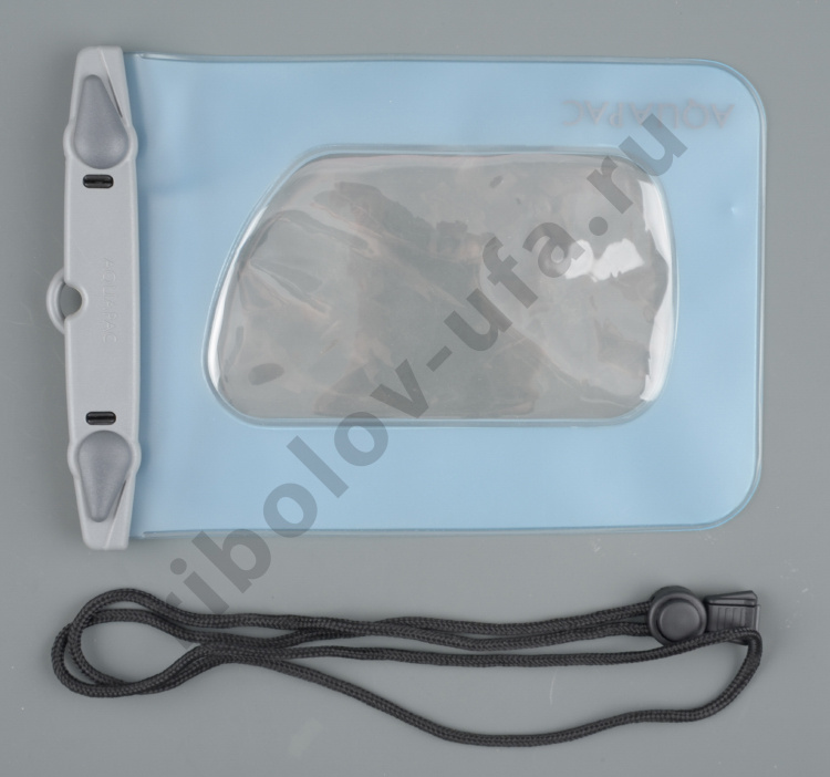 Чехол герметичный (h-95, p-190 мм) Aqapac 404 Mini Camera IP-68, цв. серо-голубой