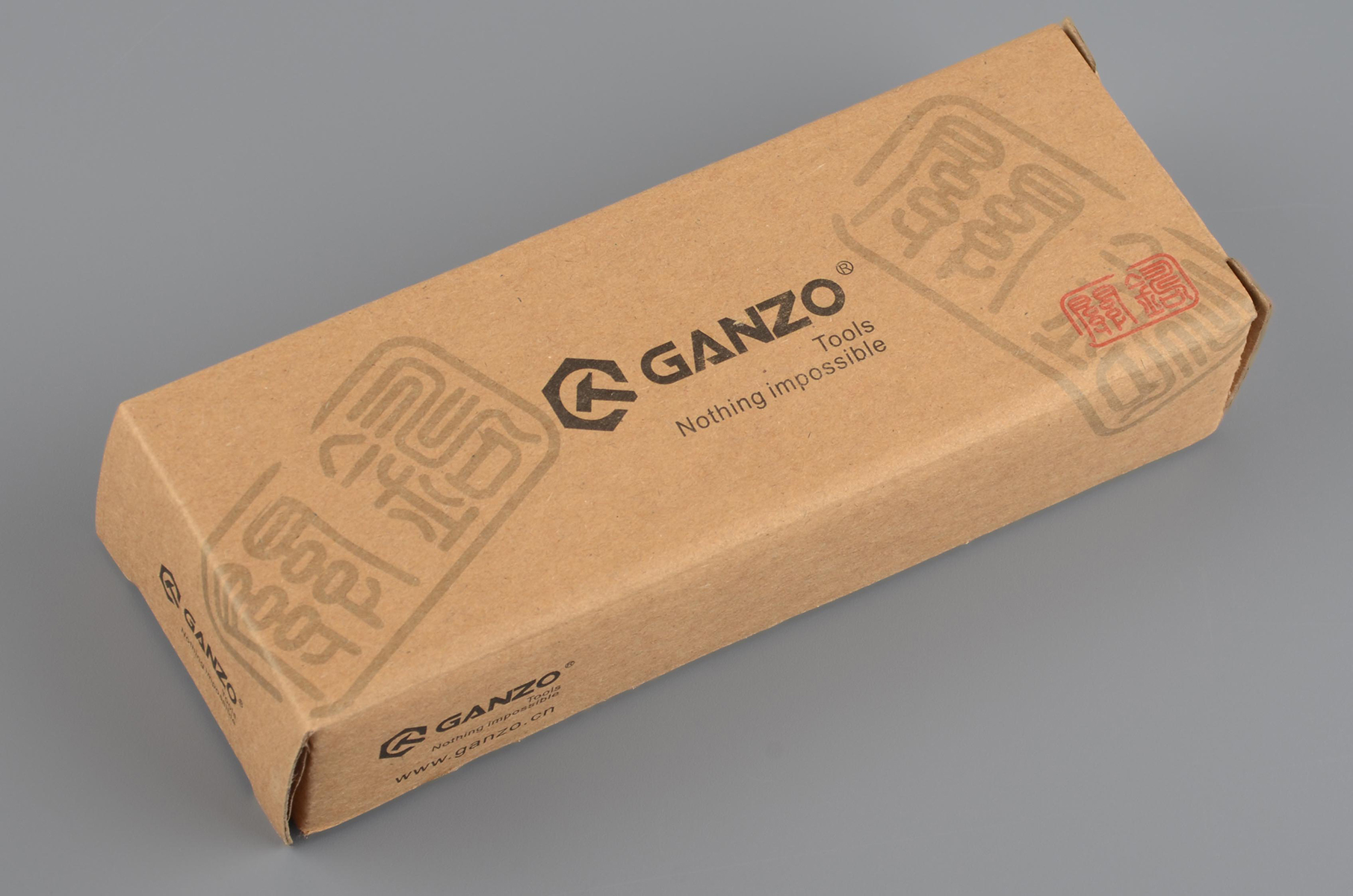 Нож складной туристический Ganzo G6803-GY серый