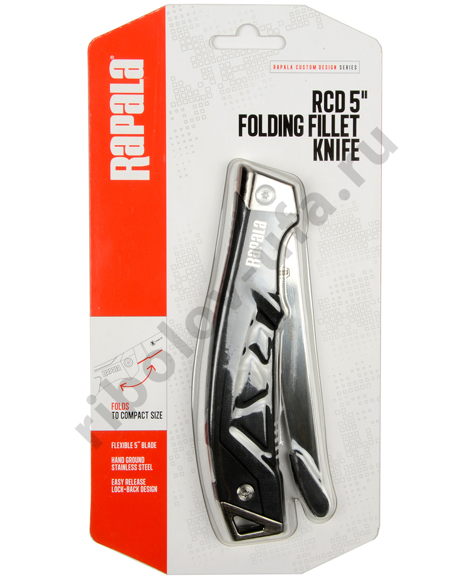Нож филейный Rapala RCD складной (лезвие 15 см)