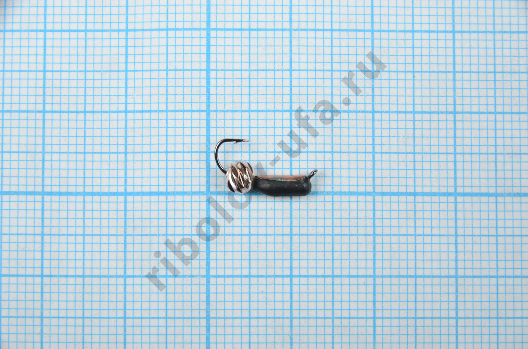 Мормышка Владимирский вольфрам Гвоздик с латун. шариком Зефир розовое зол. 2,5мм 0,65гр м/коронка