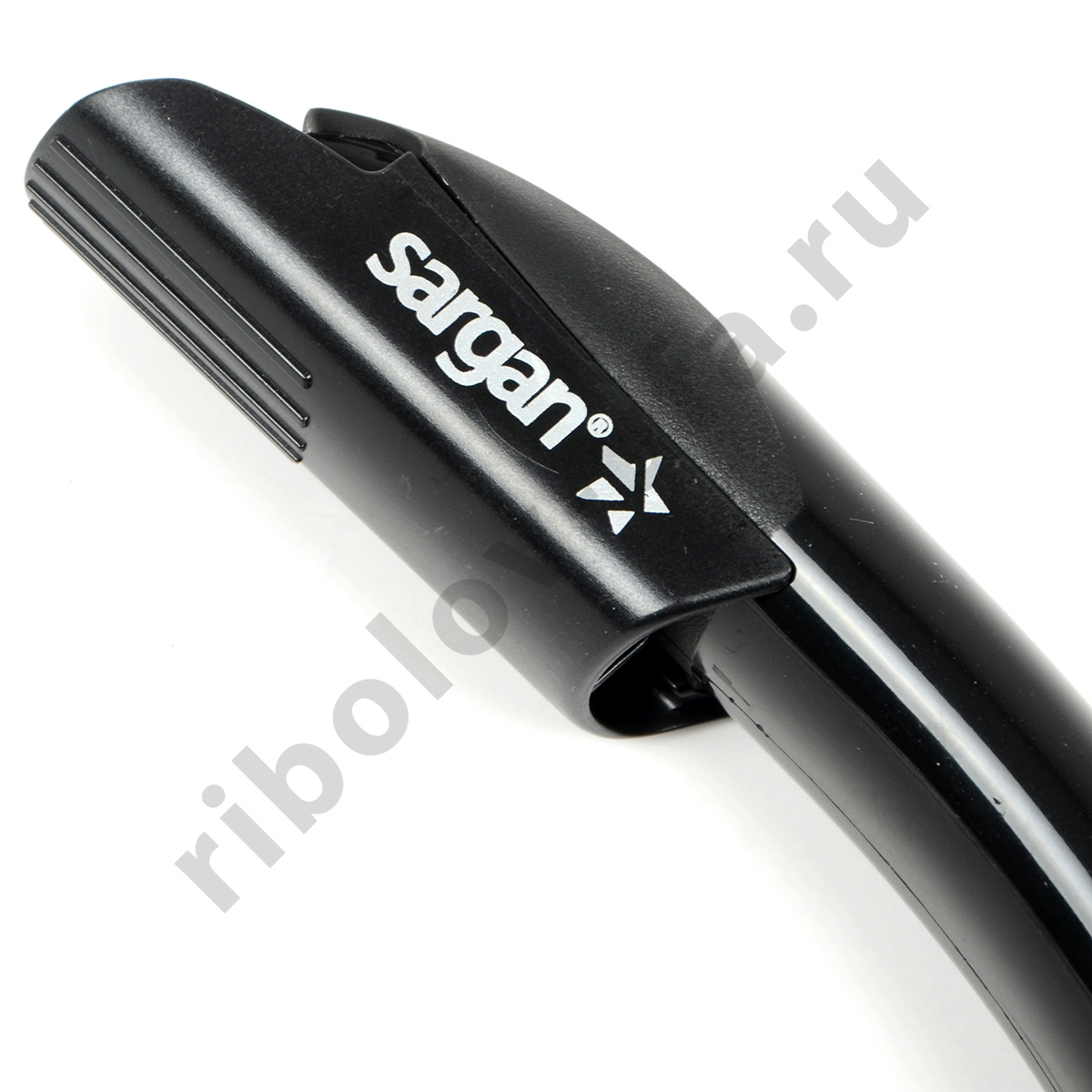 Трубка Sargan Бетта черный силикон, черная, чёрный верх