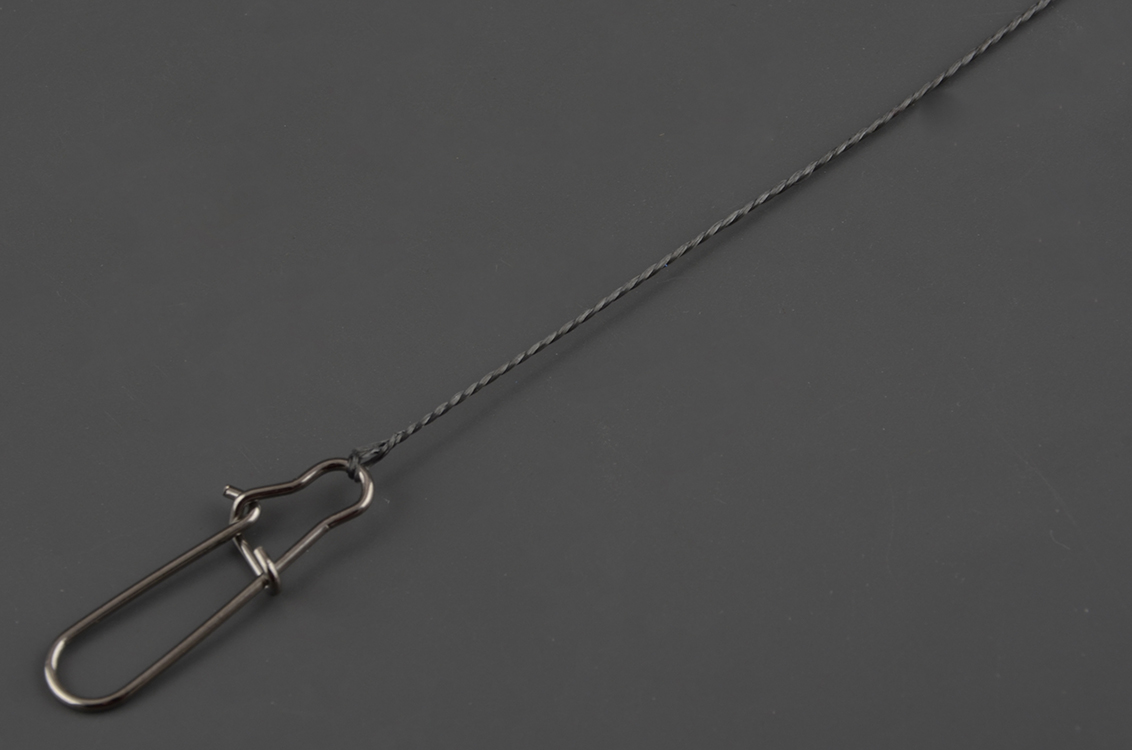 Поводки вольфрамовые Пирс оснащен. (30 см/ 40 кг) (20шт/уп)