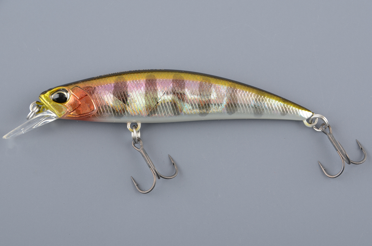 Воблер Duo Spearhead Ryuki 70S, 70 мм., 9.0 гр., 0,4-1,5м тонущ., #Prism Gill ADA3058