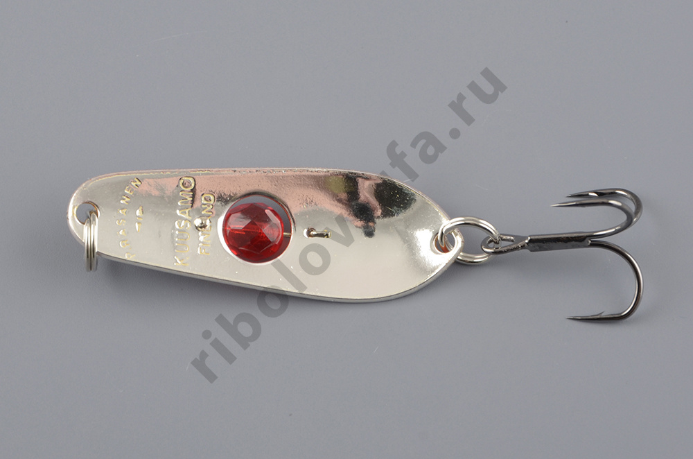 Блесна колеб. Kuusamo Rasanen 50/11 (бусинка) BL/R/S-S