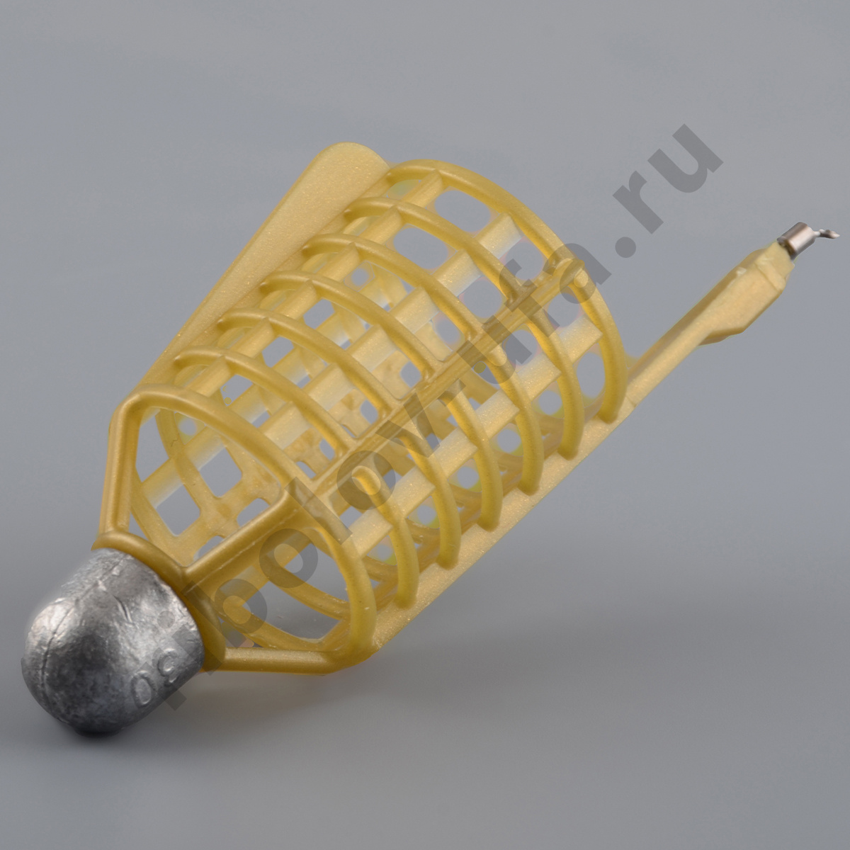 Кормушка Лиман Feeder Пуля пластик 100гр (с боковым отводом)