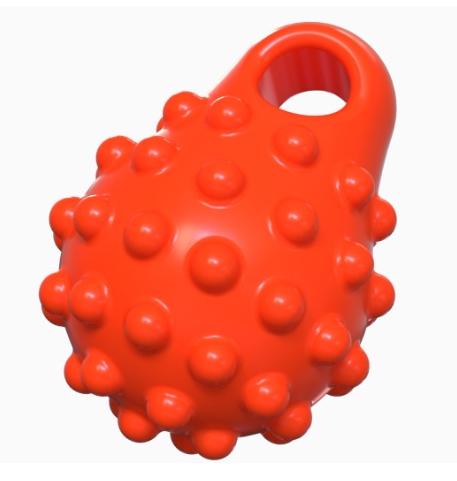 Дропс "Булава" красный Fluo 3,5мм