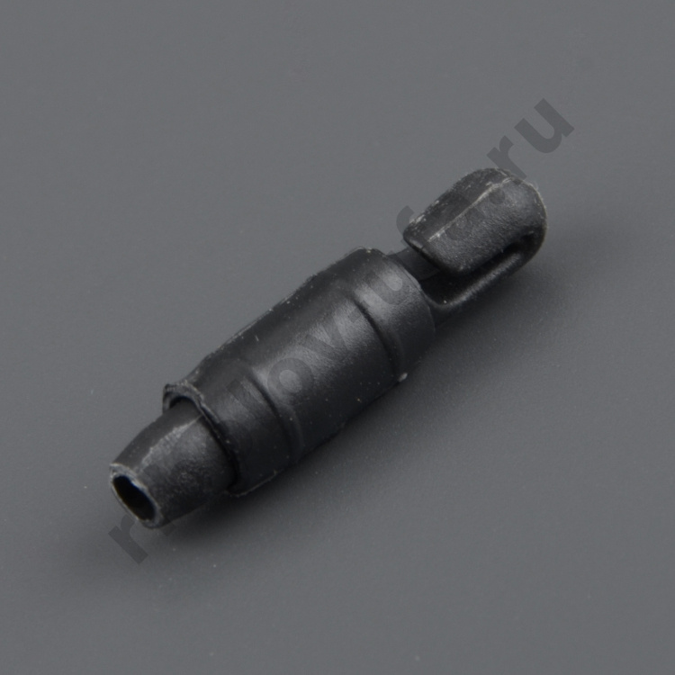 Коннектор d. 2,0 черный Три Кита