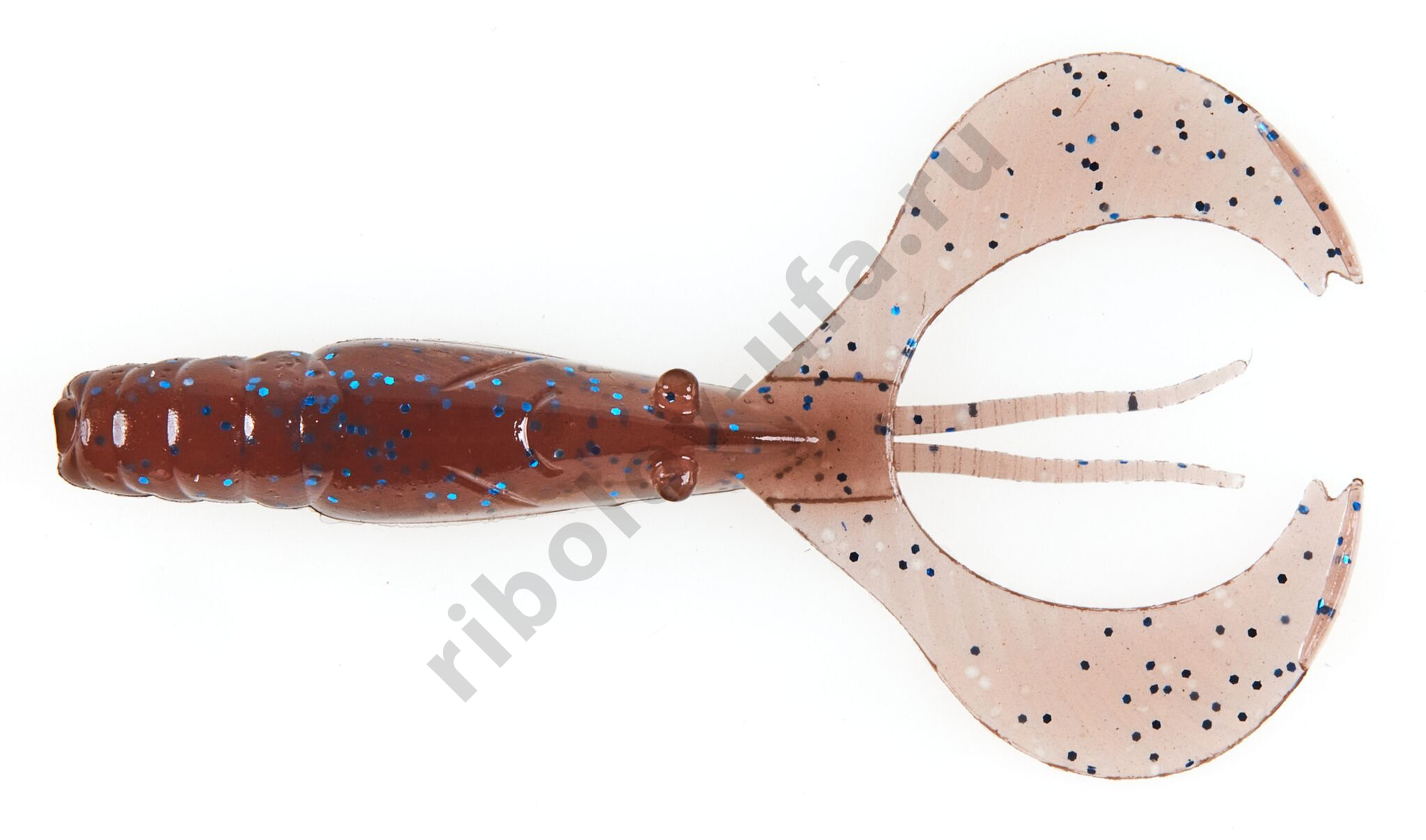 Силиконовая приманка Lucky John Pro Series Curly Shrimp 2.0in 5.0см /S19