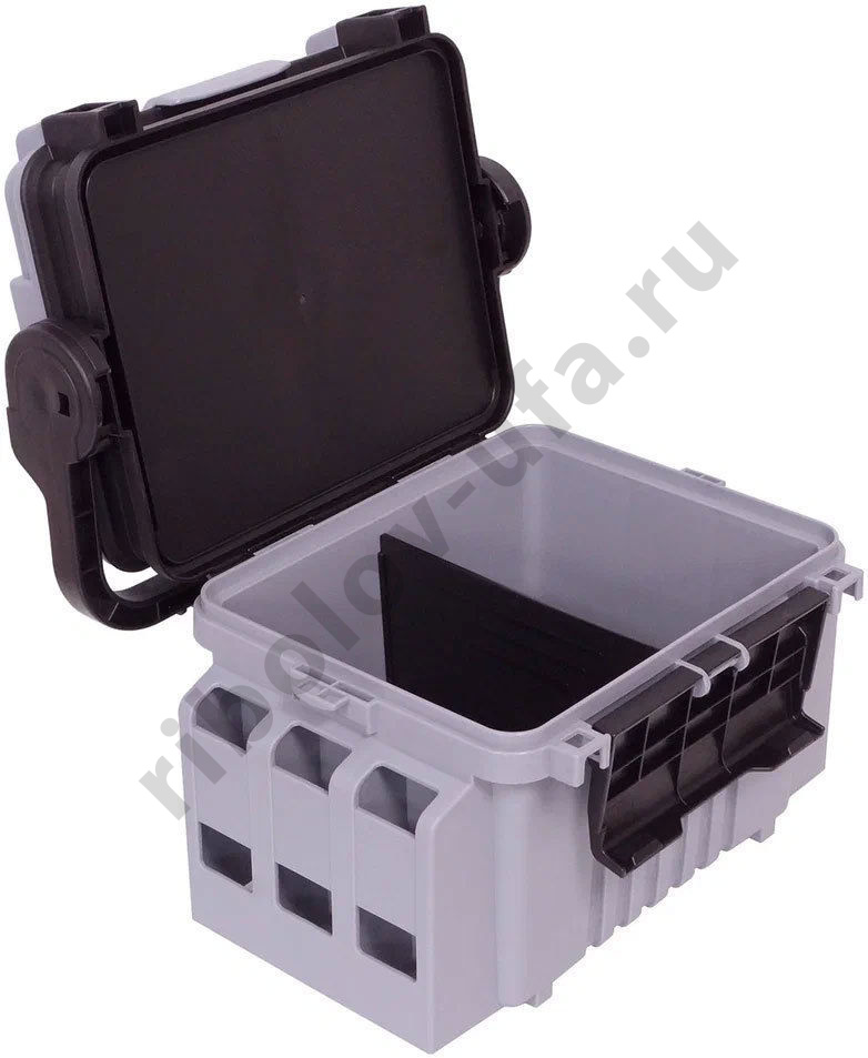 Ящик Kosadaka 31,3*23,3*23,1см для форелевой рыбалки, серый 