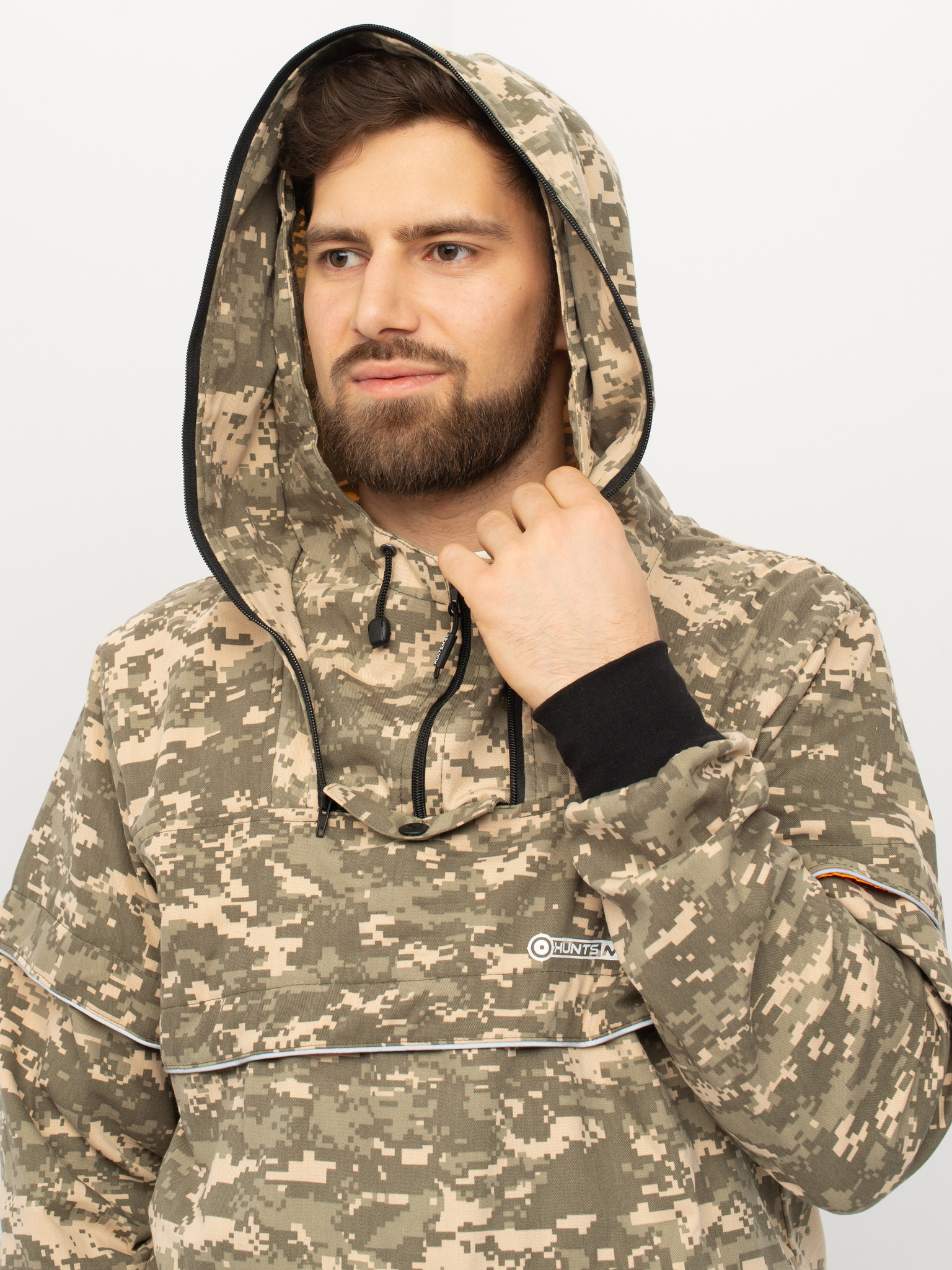 Костюм Huntsman Антигнус-Люкс с ловуш. и пыльн. цв.128/2 Св. Пиксель, тк.Твил-Пич. р.48-50 р.170-176