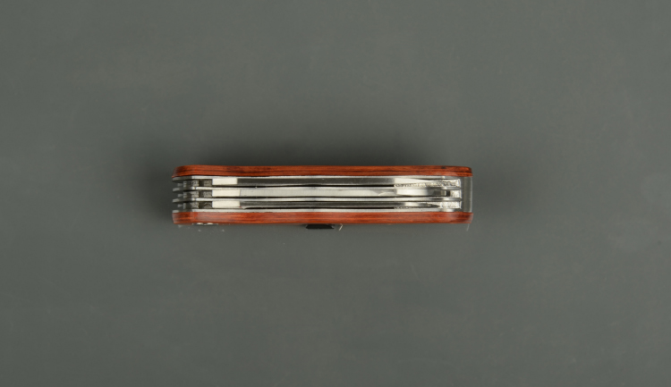 Нож складной Kosadaka N-F51 19.0/11.0 см, 215 гр., охотничий, 3 в 1 (нож, шкуродер, пила)