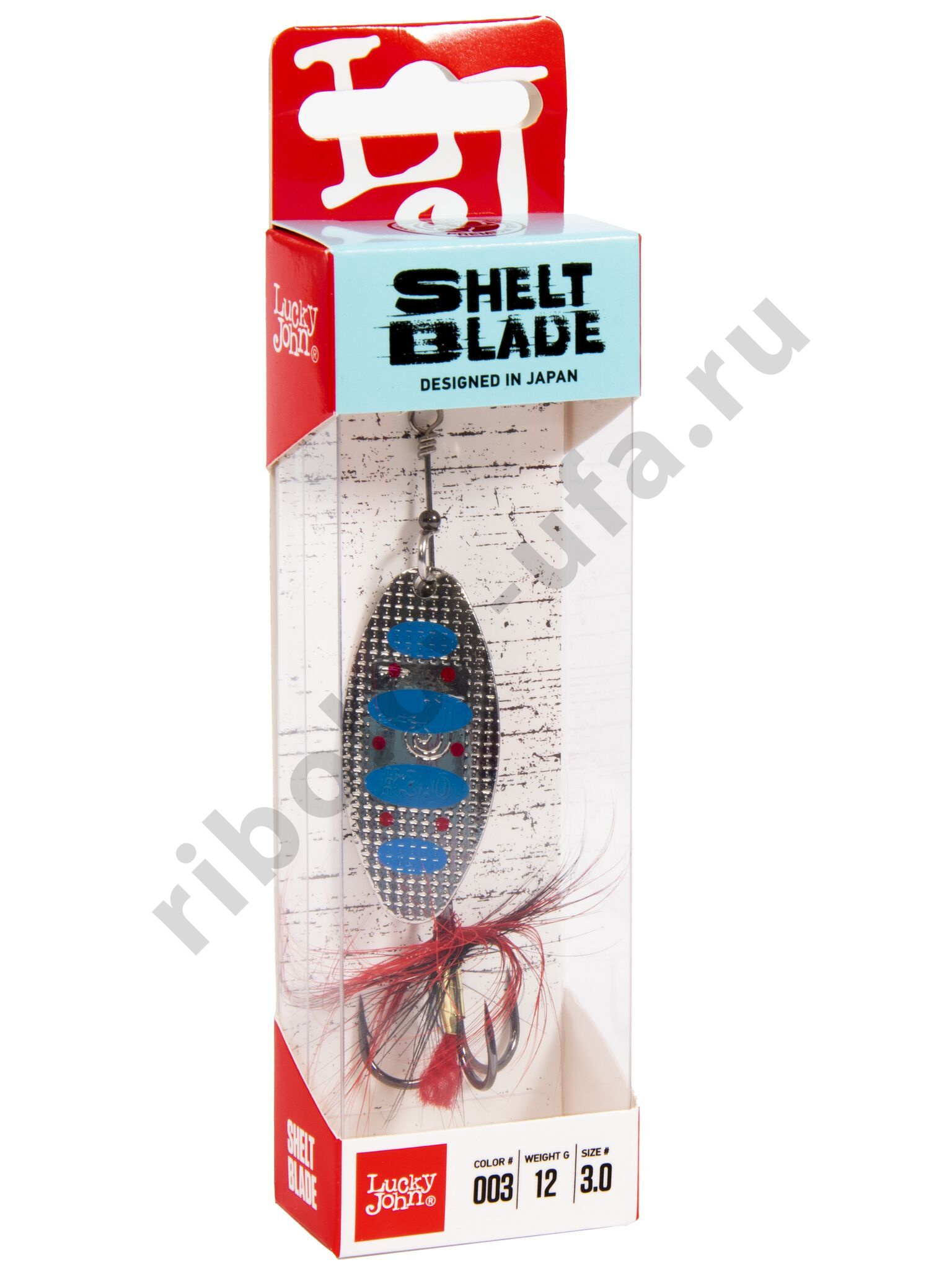 Блесна вращ. Lucky John Shelt Blade 03 12.0 г цв. 003