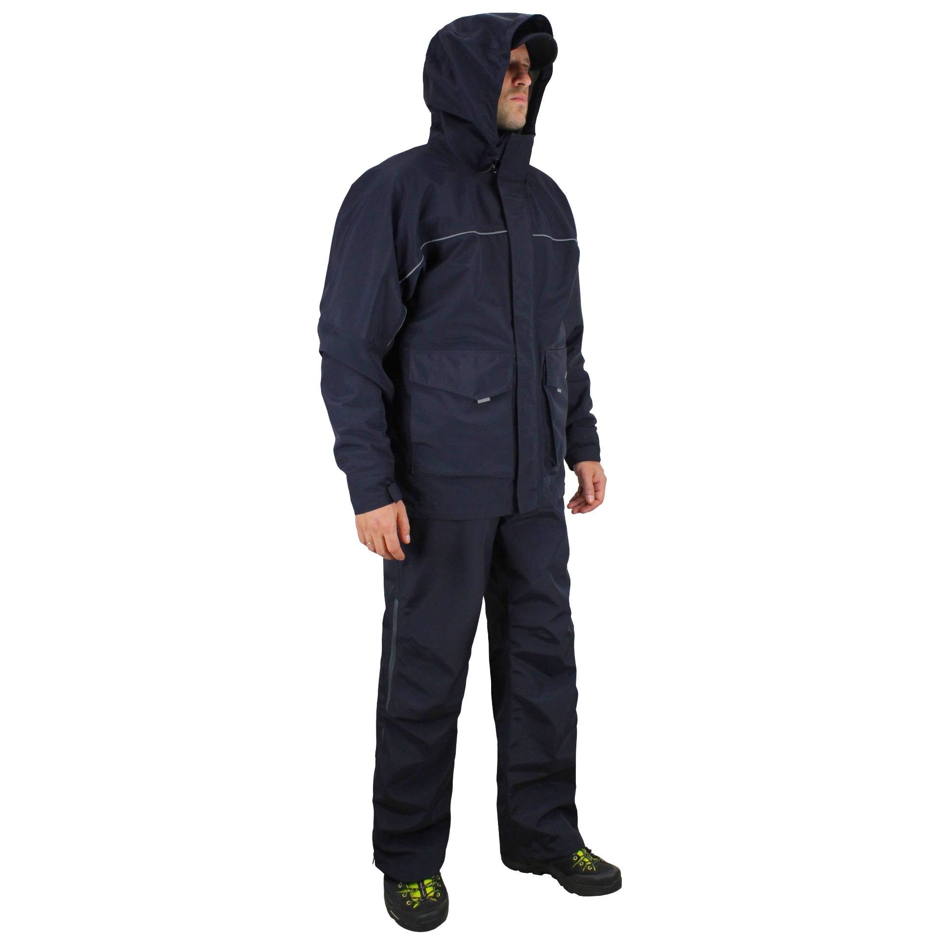 Костюм Aquatic демисезонный К-15ТС от дождя (цв. темно-синий, тк. мембрана 12000/10000) р. 52-54