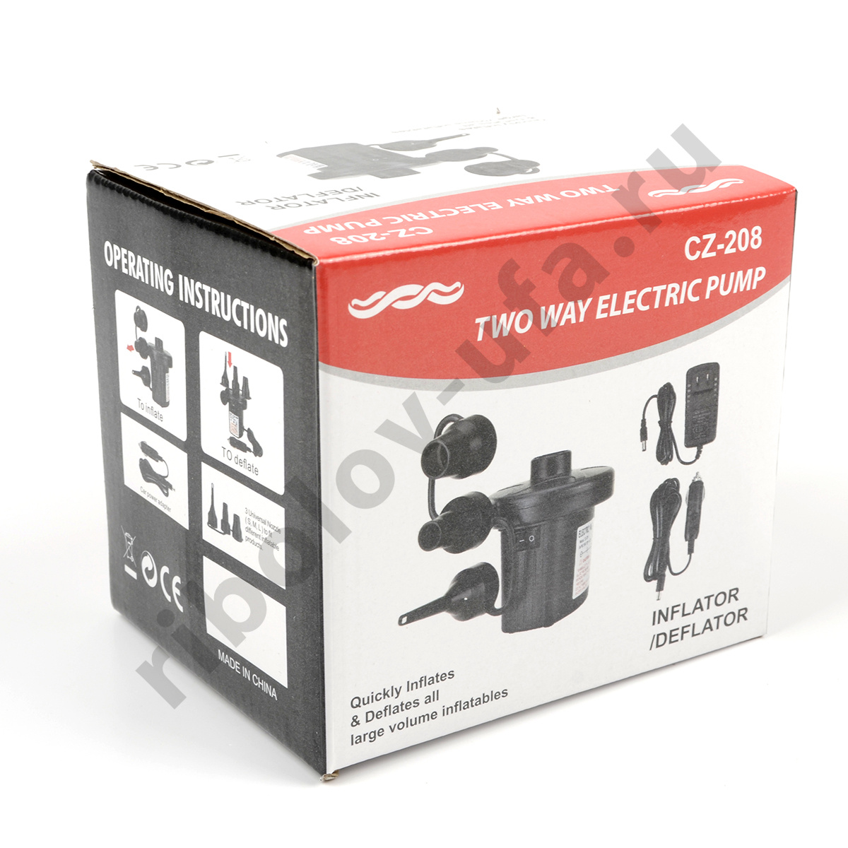 Насос электрический No name CZ-208 (220v/12v)