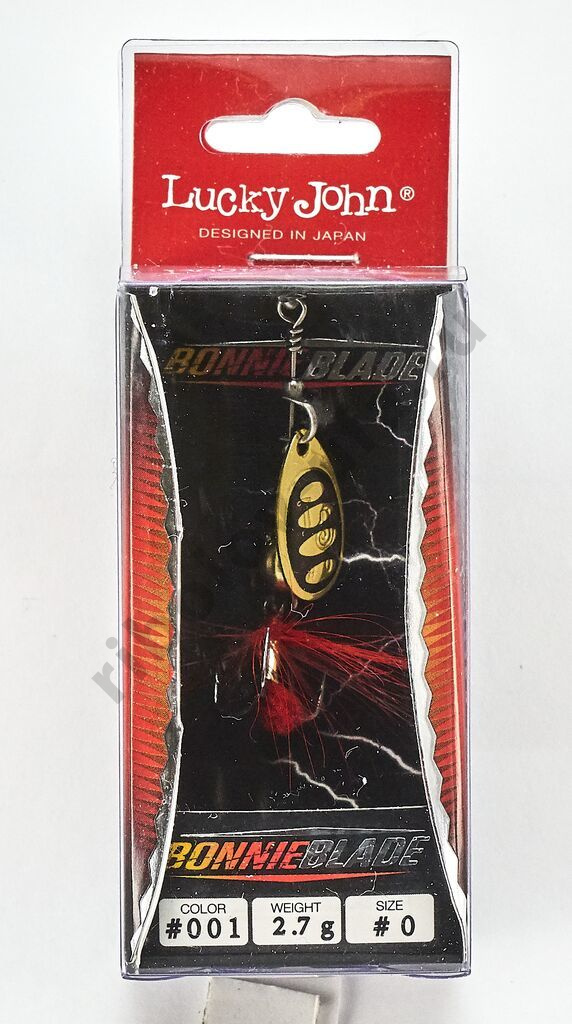 Блесна вращ. Lucky John Bonnie Blade #0, 2.5гр., цв. 001