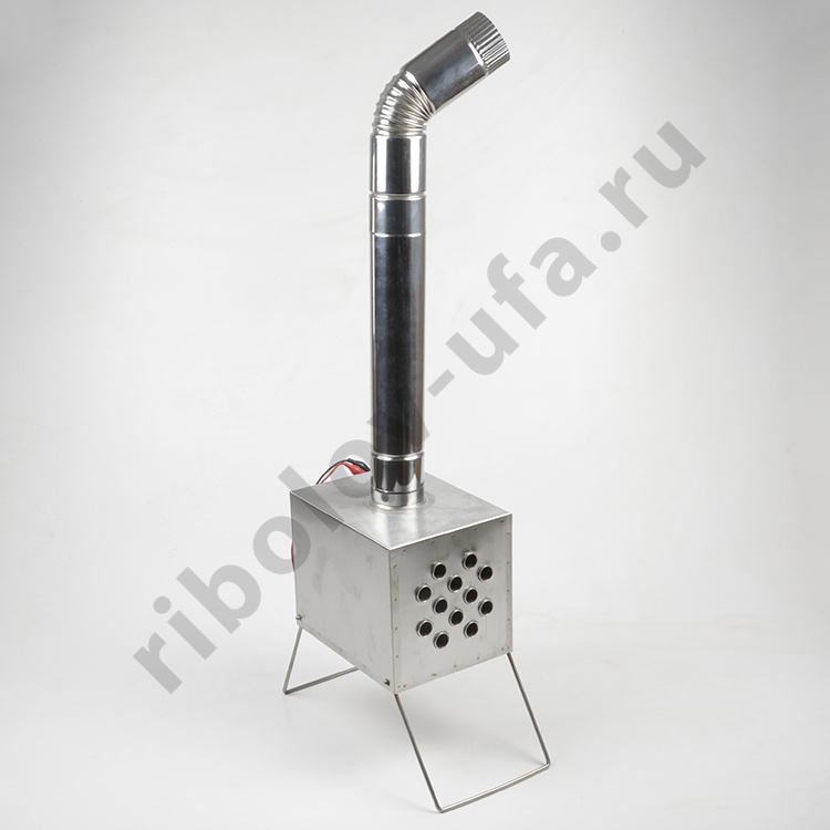 Теплообменник для палатки Вектор-В 250х170х240см, нерж сталь, с вентилятором, в сумке