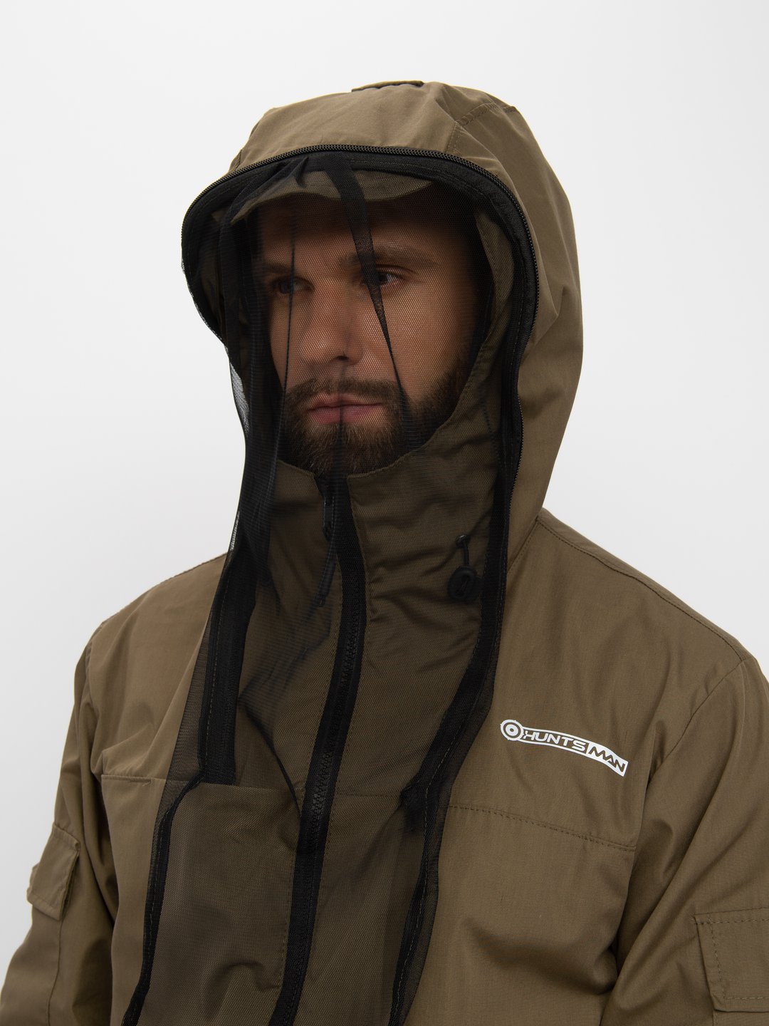 Костюм летний Huntsman Стрелок Антимоскит цв. Хаки ткань Сорочка  р. 44-46, рост 170-176