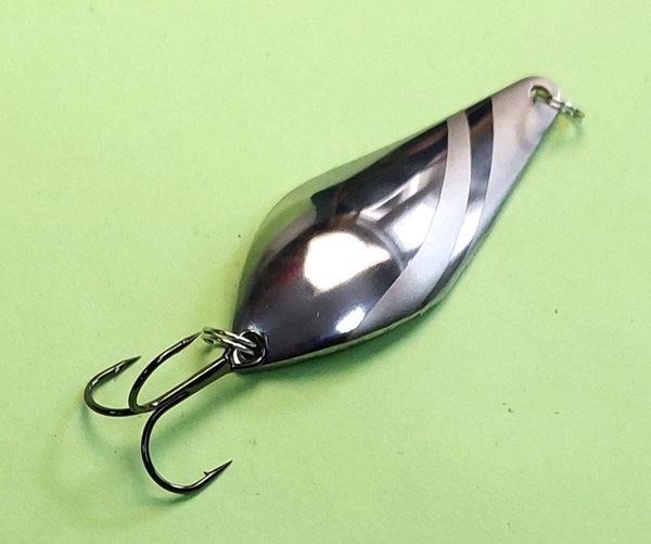 Блесна Люкс Нижегородская Атом 17гр цв.02 серебро