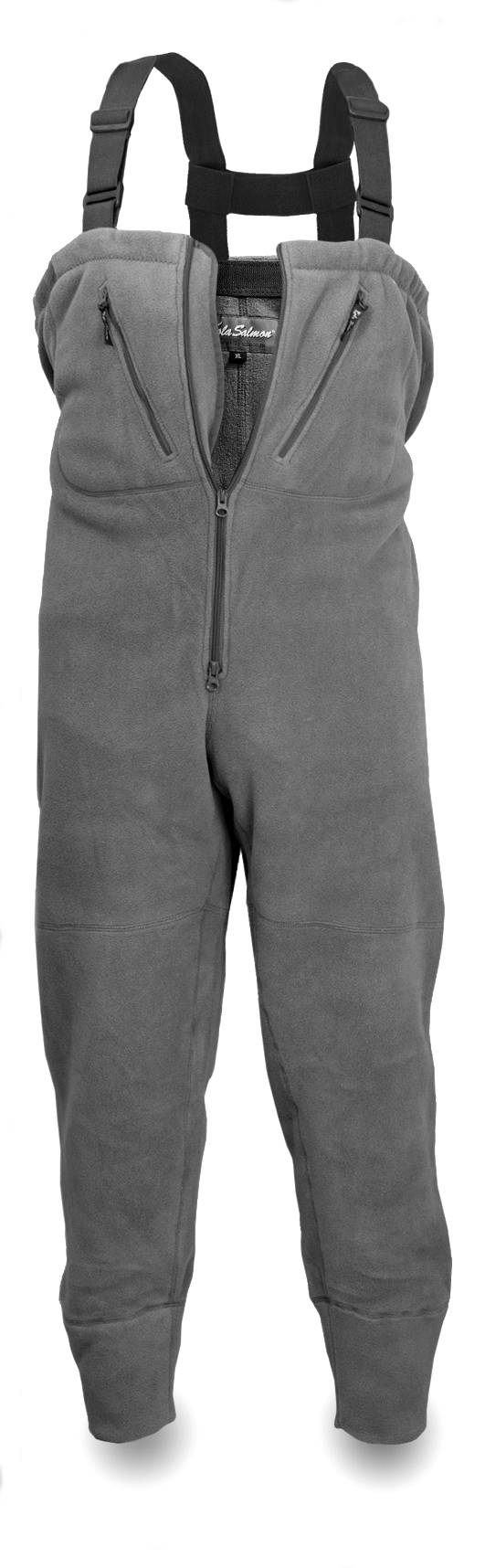 Полукомбинезон Kola Salmon однослойный Fleece Bib Polartec 200 цв. Greyl L