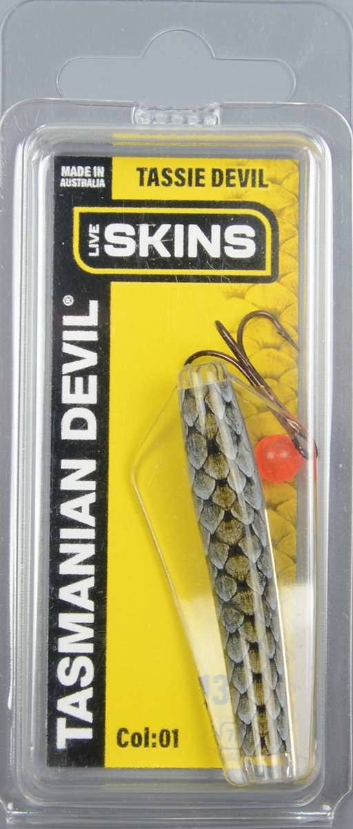 Блесна Wigston Lures Tasmanian Devil Live Skin 13,5гр Lead Free #1 Arapaima