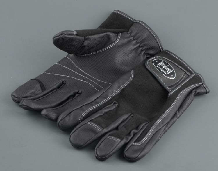 Перчатки спиннингиста Alaskan All Fingers, черные р. L