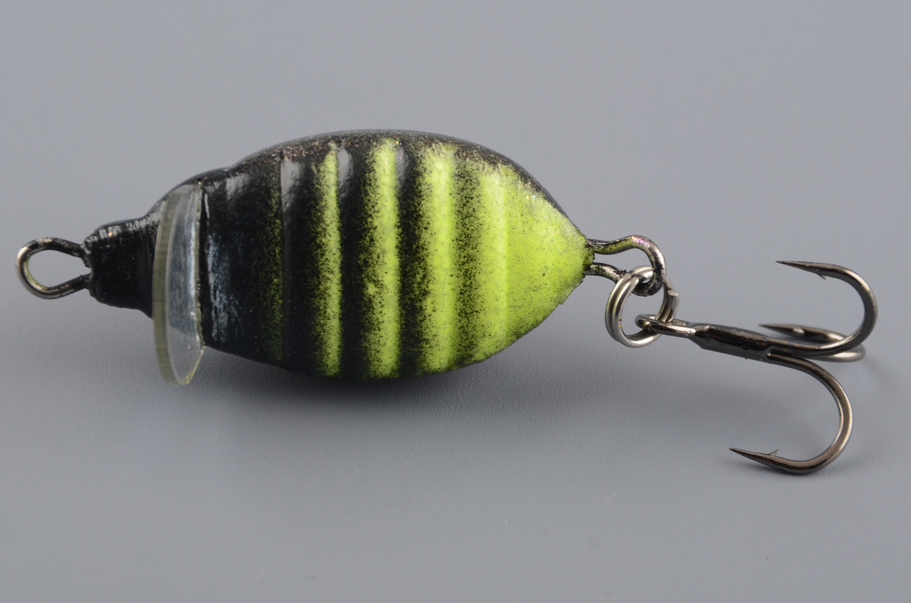 Воблер Белоречье Кренк Жук 3D 2гр тройник №10, цв. 2122