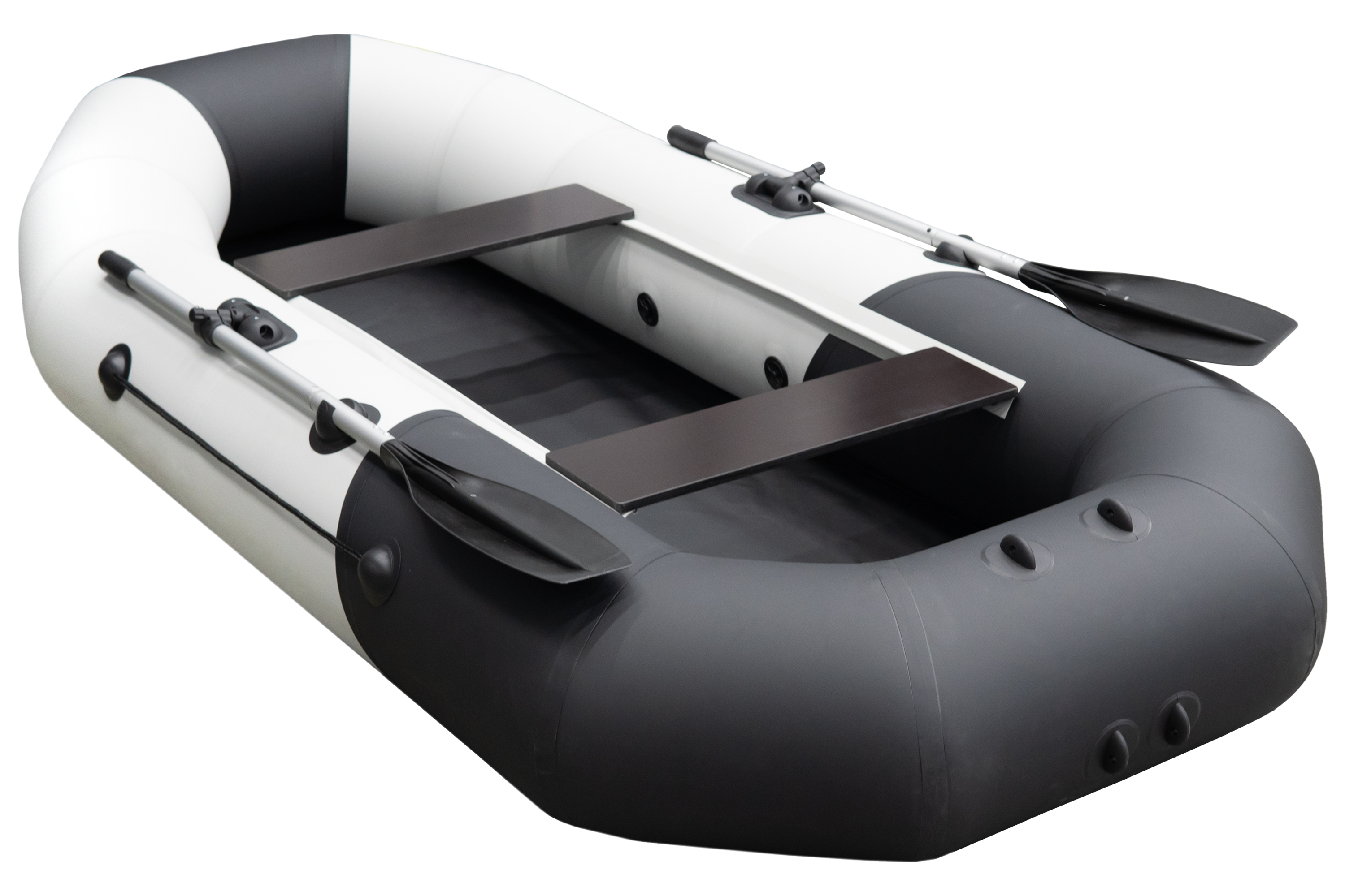 Лодка Таймень NX 270 комби светло-серый/черный